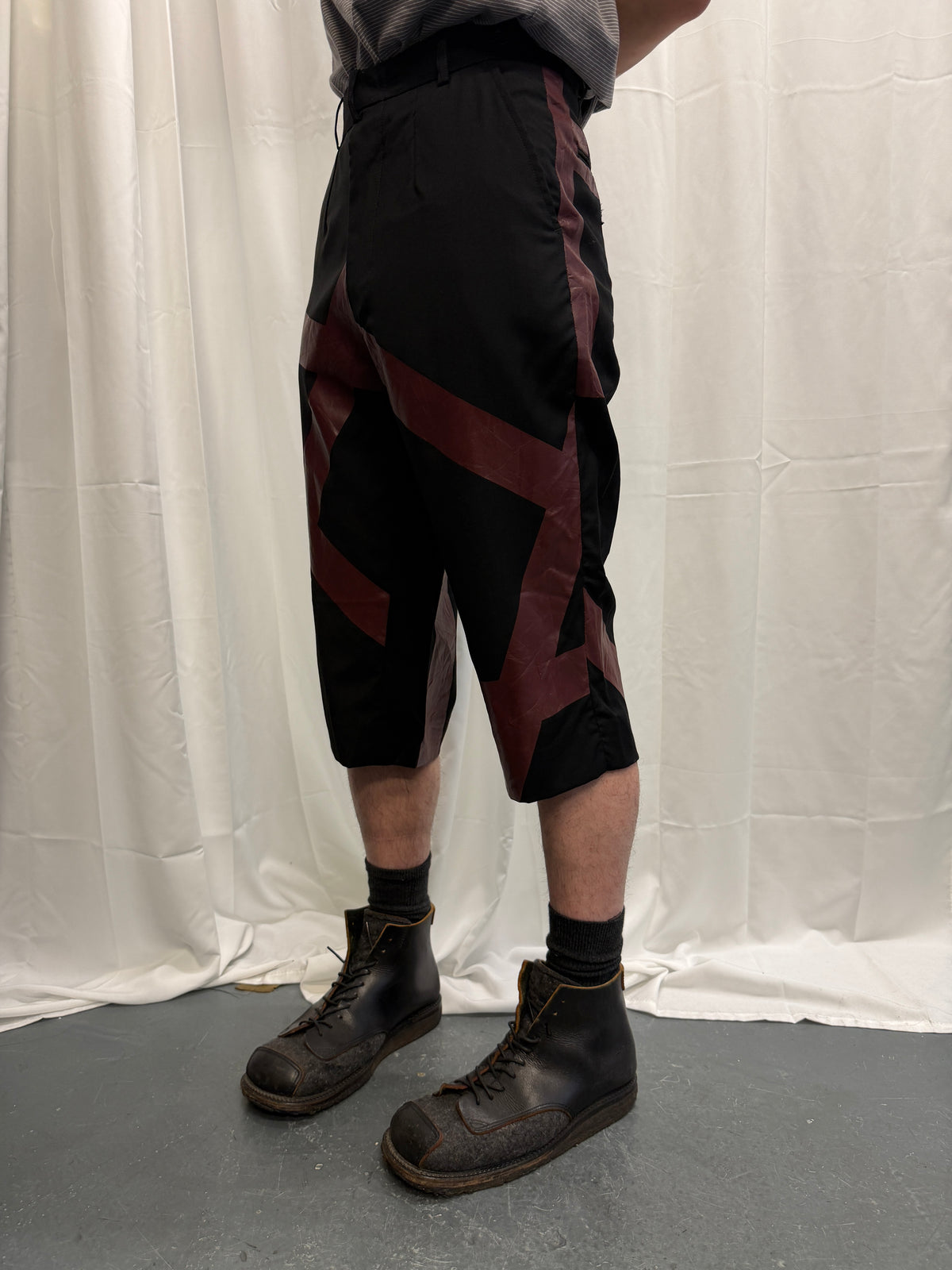 Masaki Matsushima Homme Tape Tailored Capri Trouser