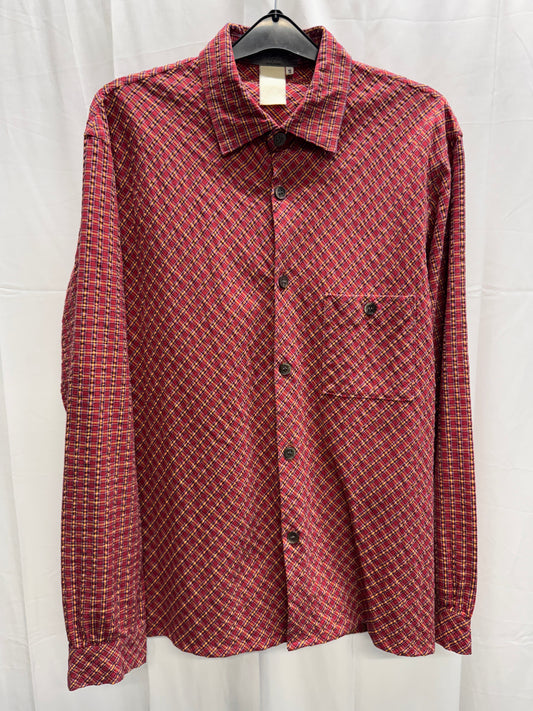 Yohji Yamamoto Pour Homme SS00 Poplin Tartan Shirt