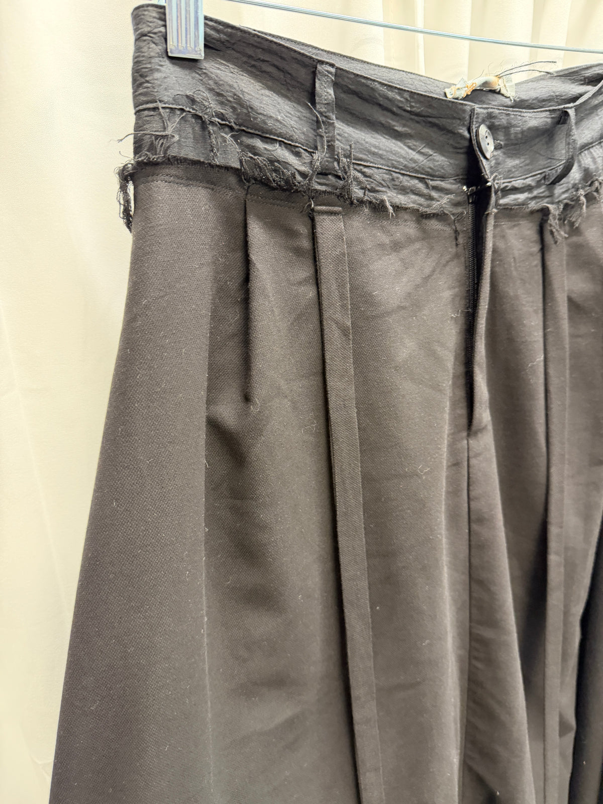Aenrmous Convertible Deconstructed Trousers / Skirt with Detachable Wrap Layer (S)
