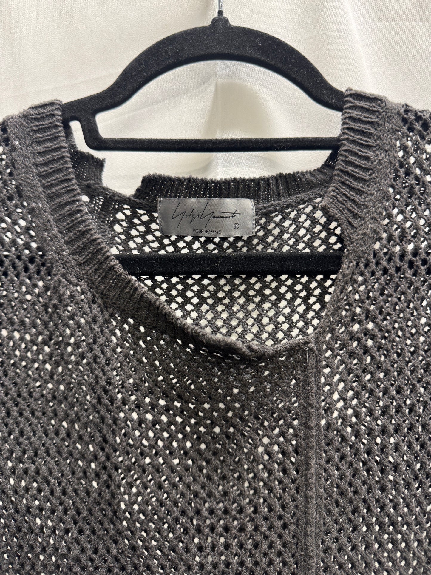 Yohji Yamamoto Pour Homme Deconstructed Knit Sweater