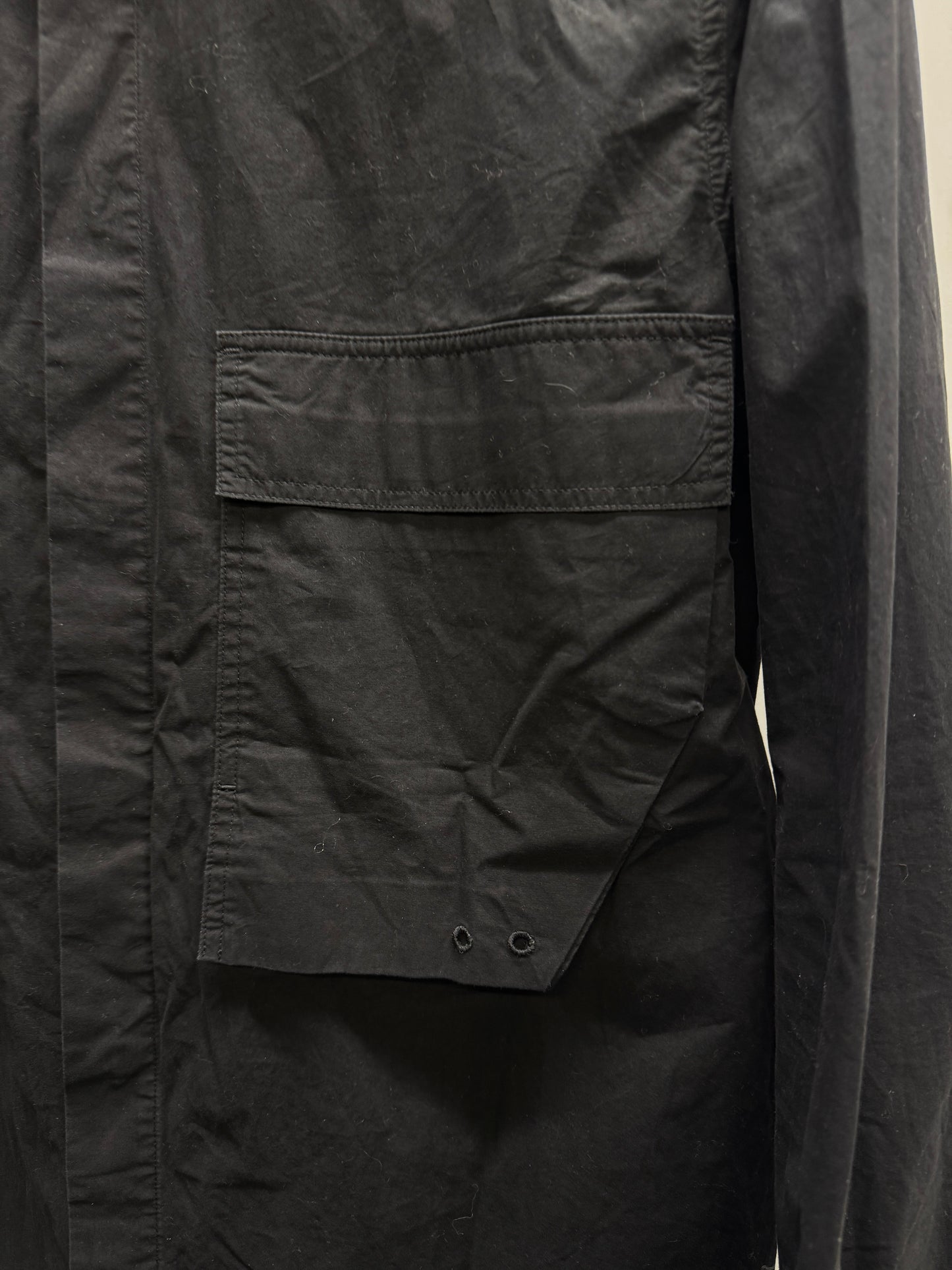 Rick Owens AW16 Mastodon Elongated Military Shirt