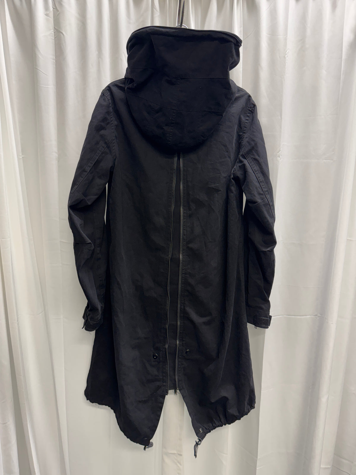 Nude: Masahiko Maruyama Deconstructed Cotton Modular Zip Wired Parka
