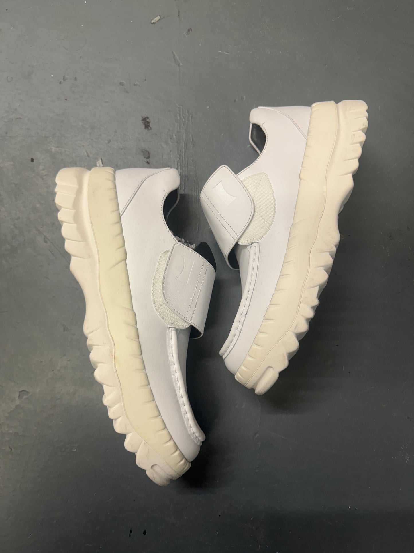 Kiko Kostadinov x Camper Sample White Strap Loafer