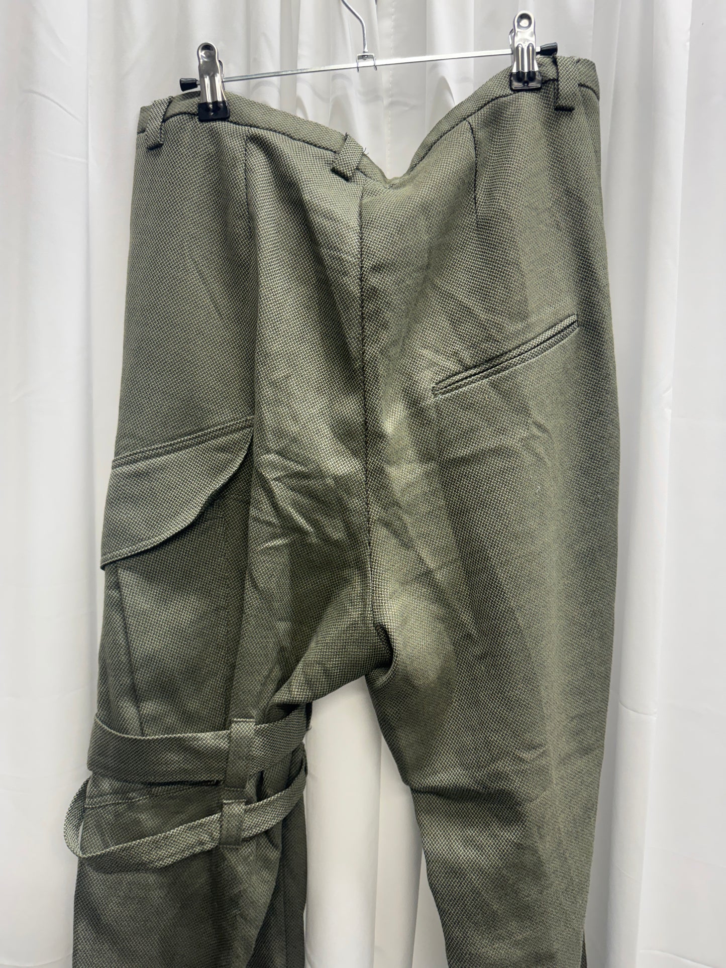 Kosmetique Label Laine Bondage Adjustable Flare Trouser