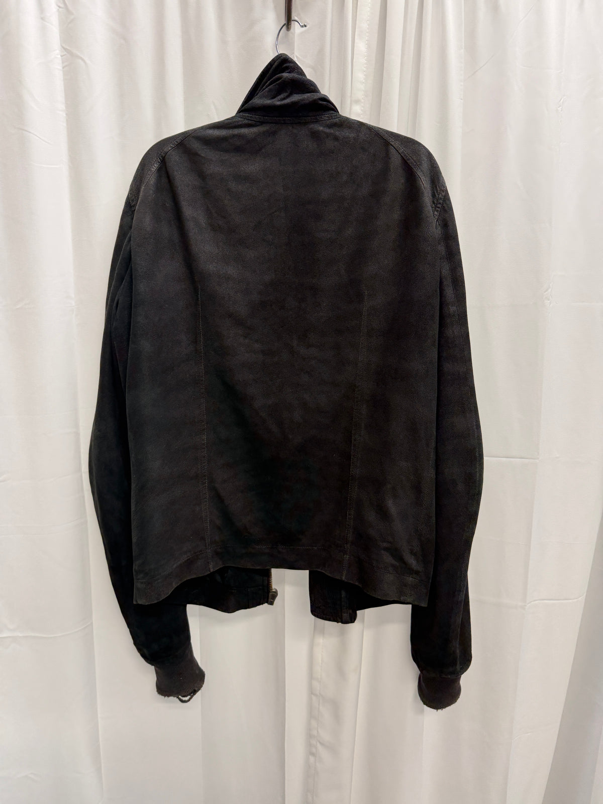 Rick Owens 2014 Blistered Lambskin Intarsia Jacket (M)