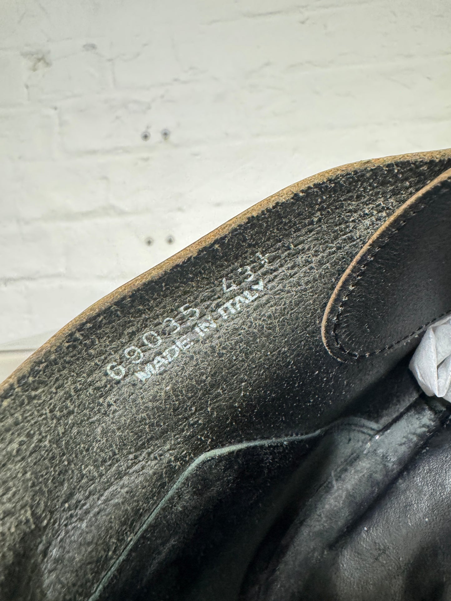 Rick Owens AW14 Moody Slanted Chukka Boot