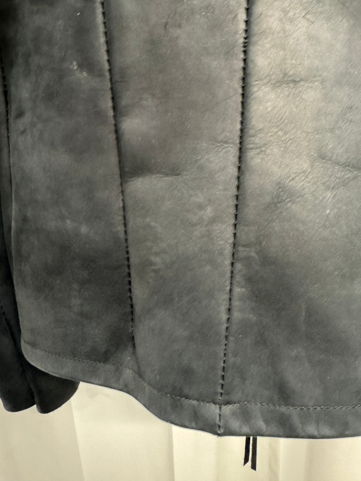 Obscur AW12 Sculpted Leather Point Jacket