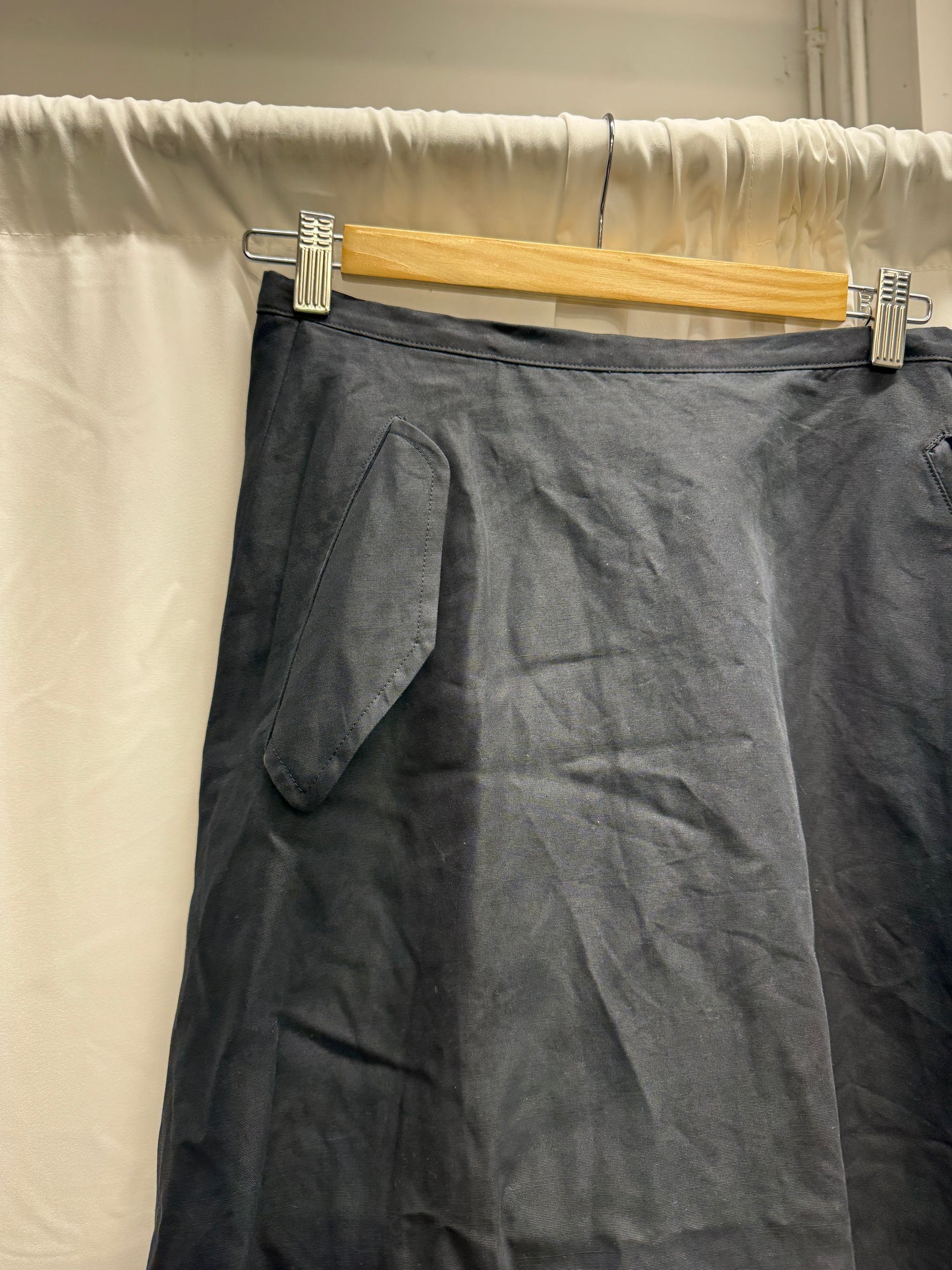 yohji yamamoto y’s lace through skirt