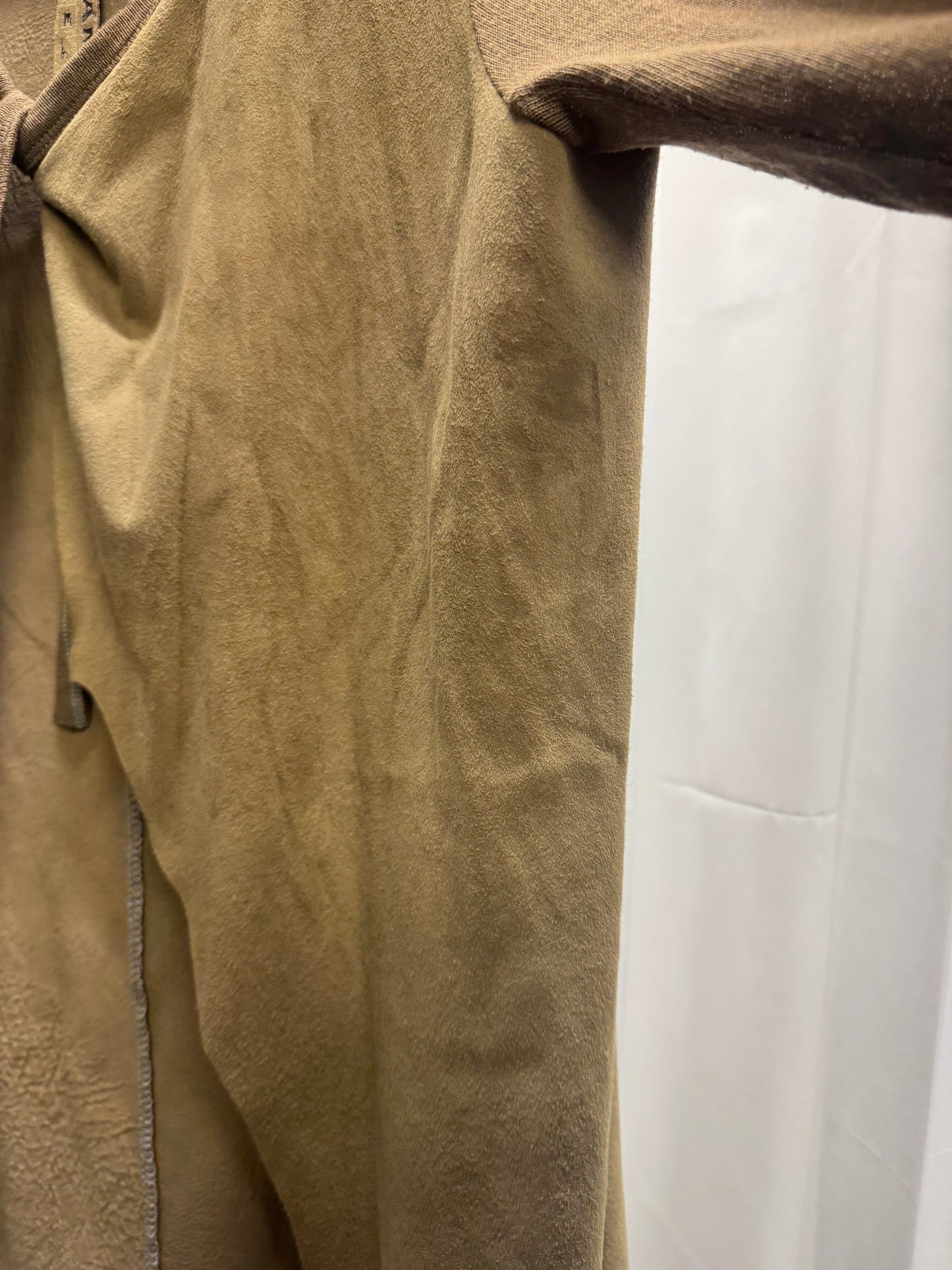 Isaac Sellam Experience — leather & knit tie jacket