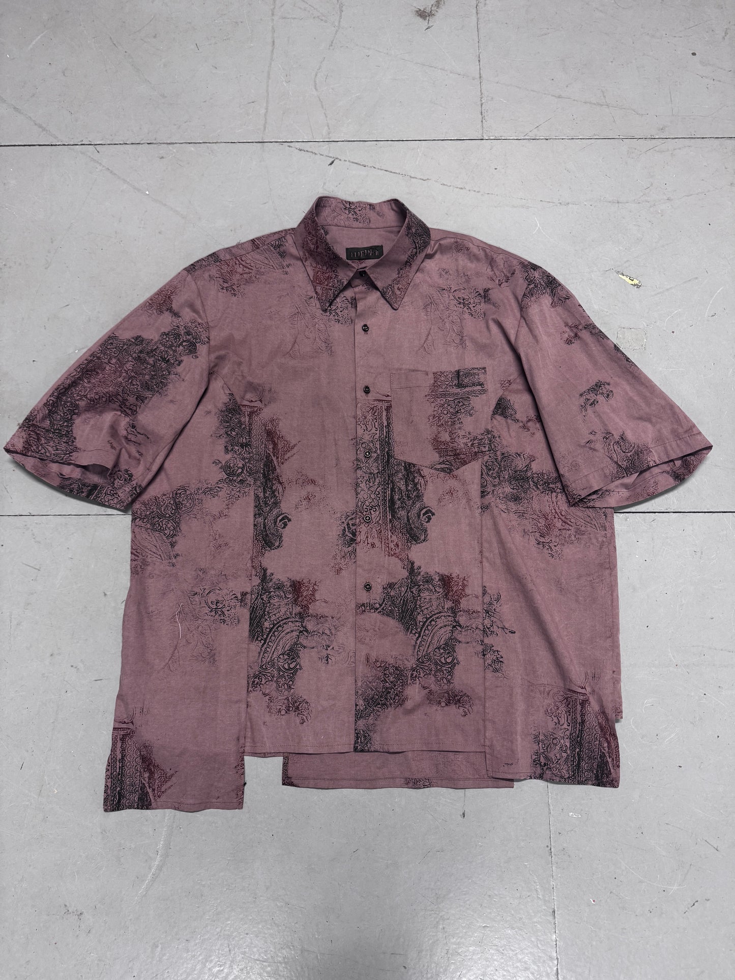 Marie Lueder Graphic Asymmetric Shirt