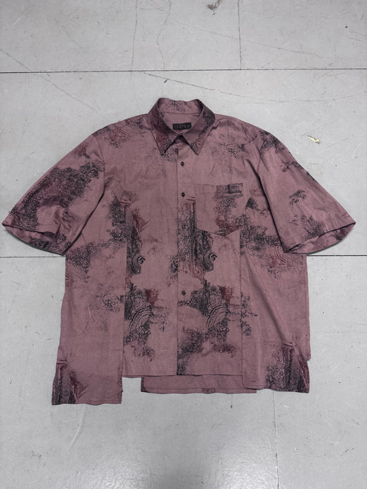 Marie Lueder Graphic Asymmetric Shirt