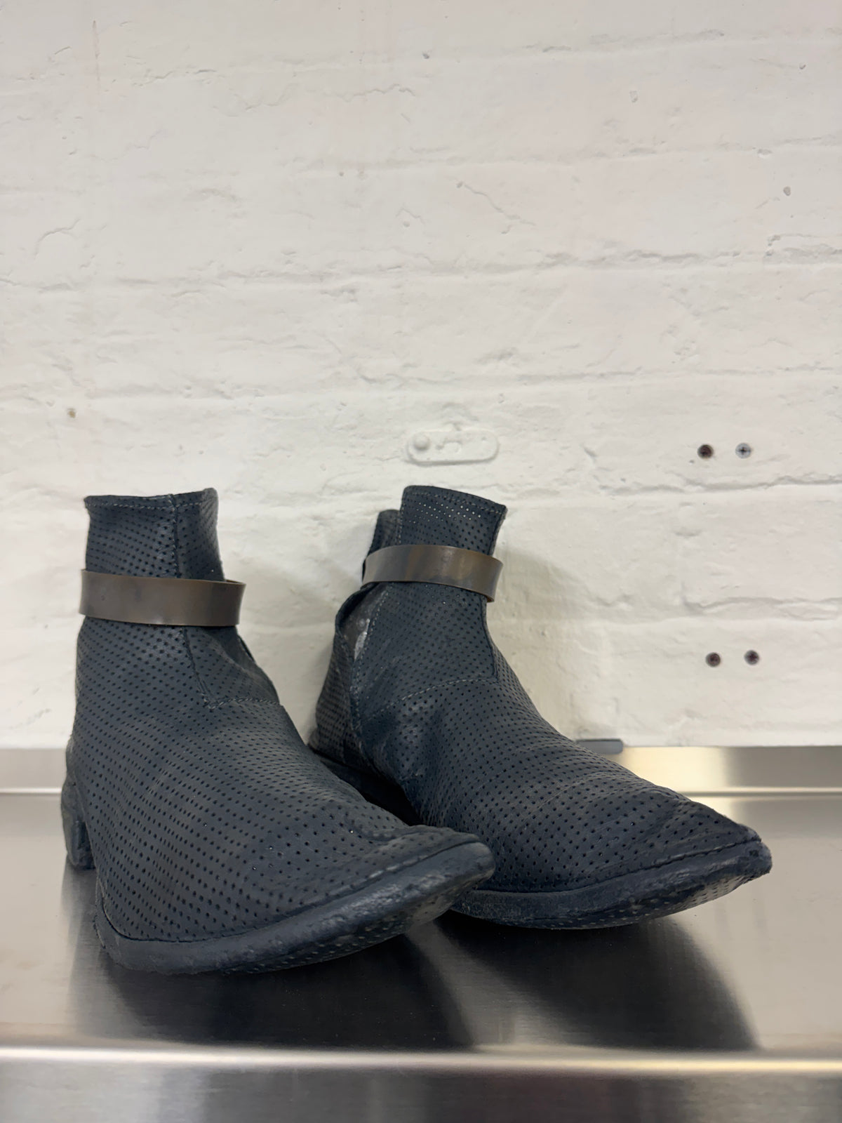 Carol Christian Poell Perforated Band Boots