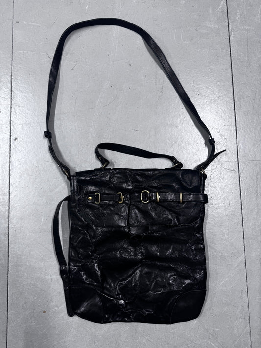 Share Spirt Raw Leather Bag