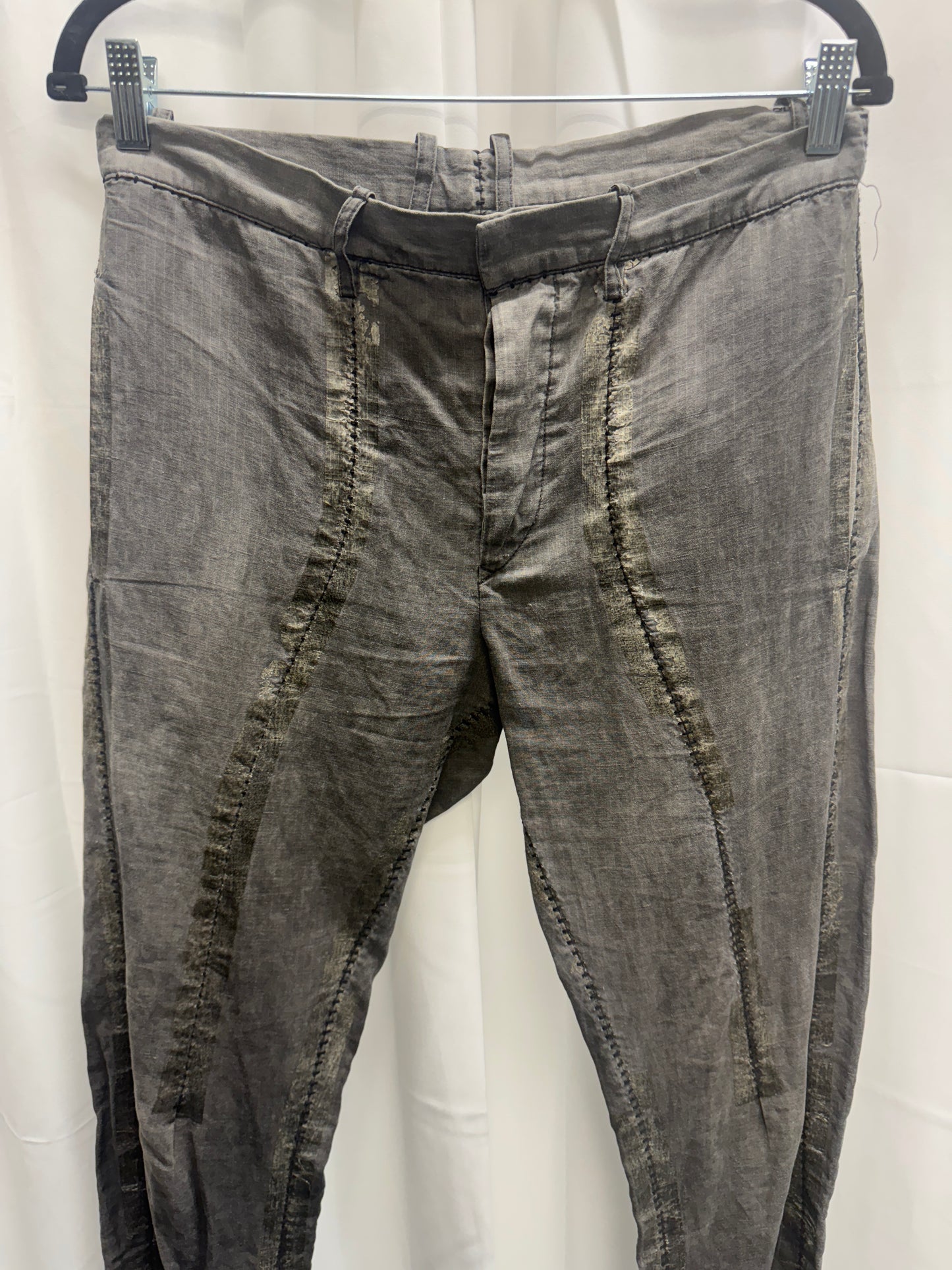 Leopold Bossert Chainseam Taped Curve Leg Trouser