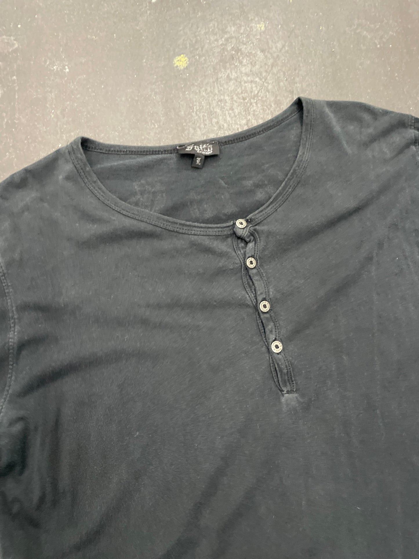 Faith Connexion Wings Henley Longsleeve Top
