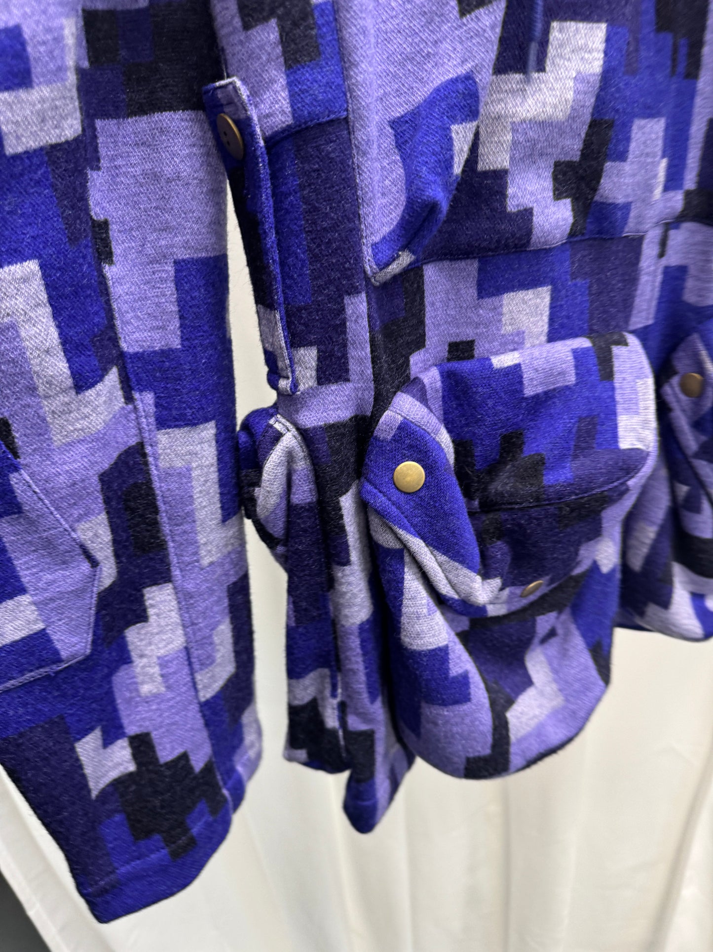 beauty:beast also 90’s era digi camo utility hooded jacket