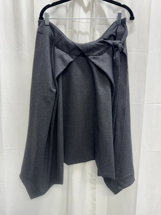 s/stere Waist-Tie Hakama Wool Cropped Trousers