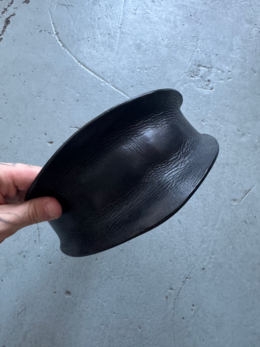 rick owens ss14 moulded leather visor cap