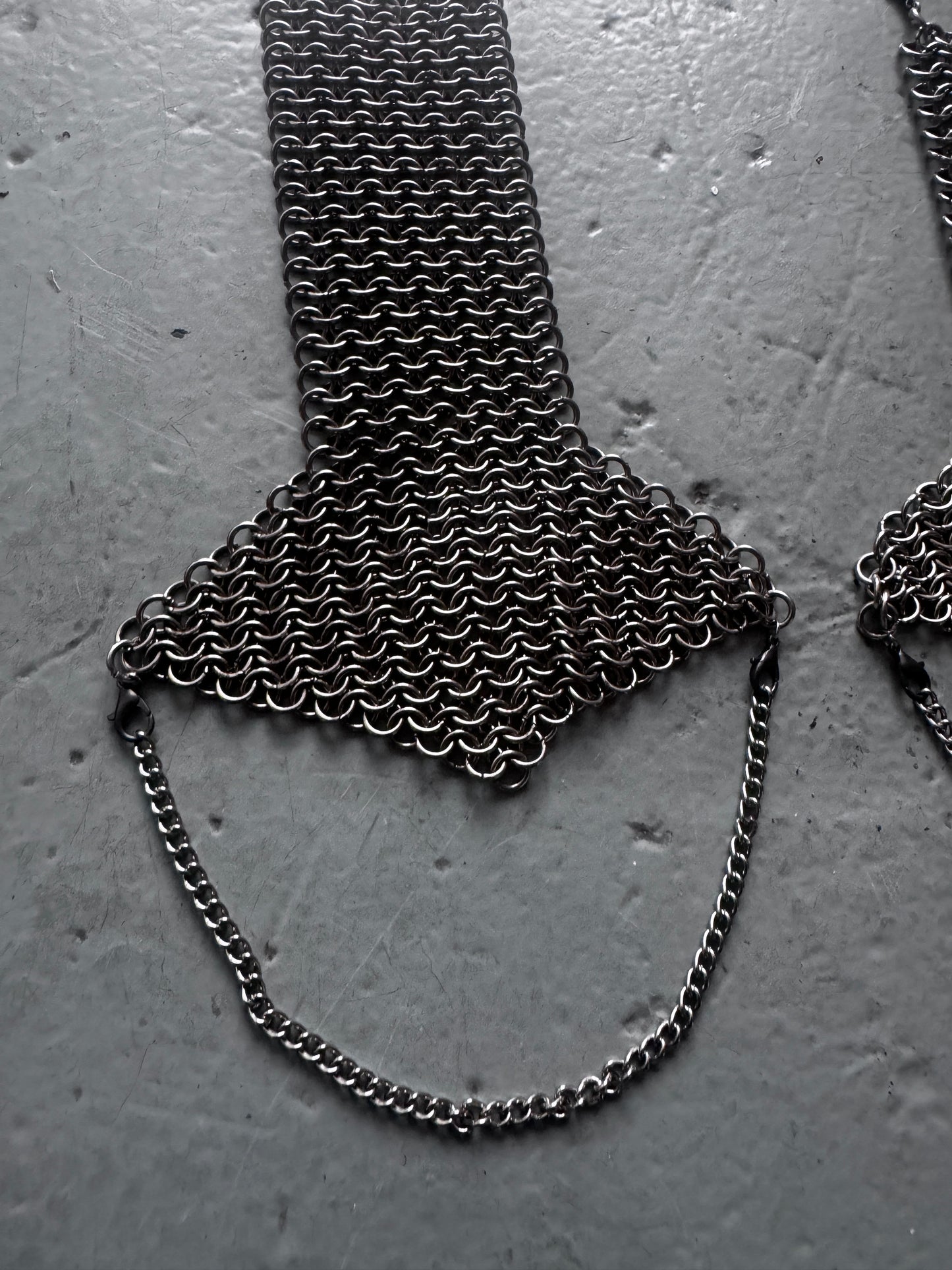 british military chainmail epaulet