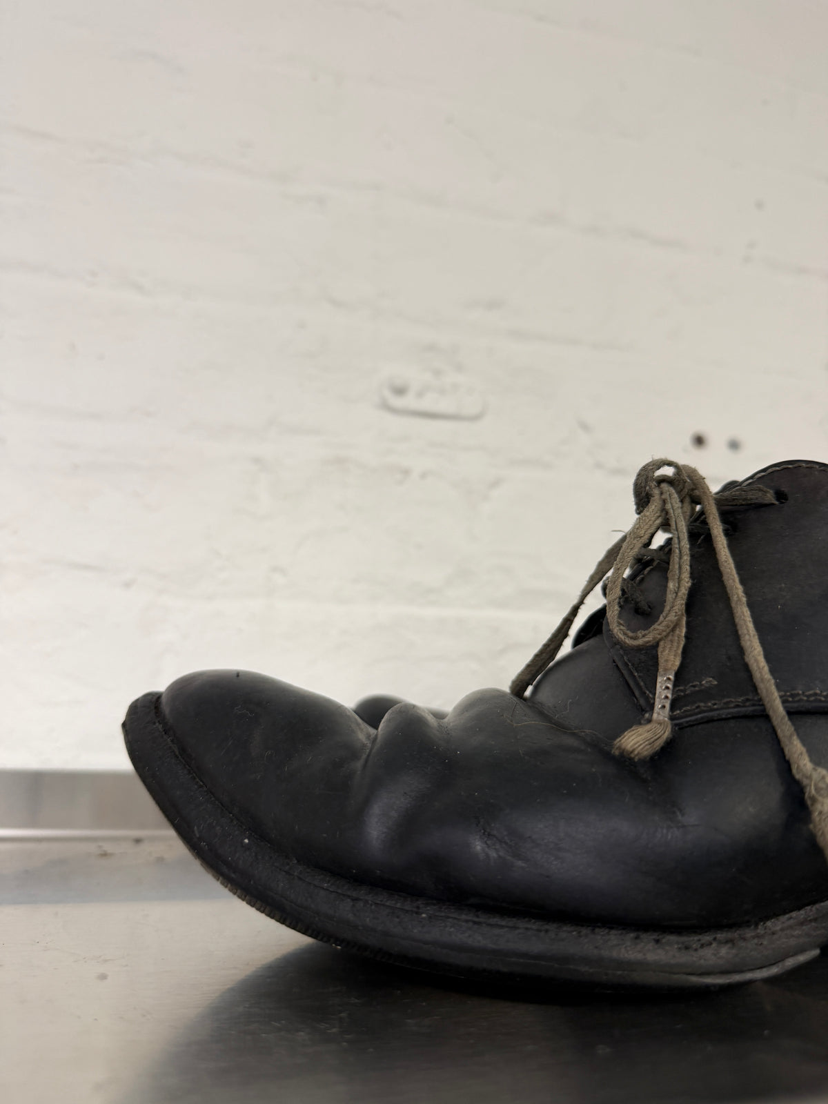 Carol Christian Poell Horse Leather 4 Hole Laced Derbies (42)