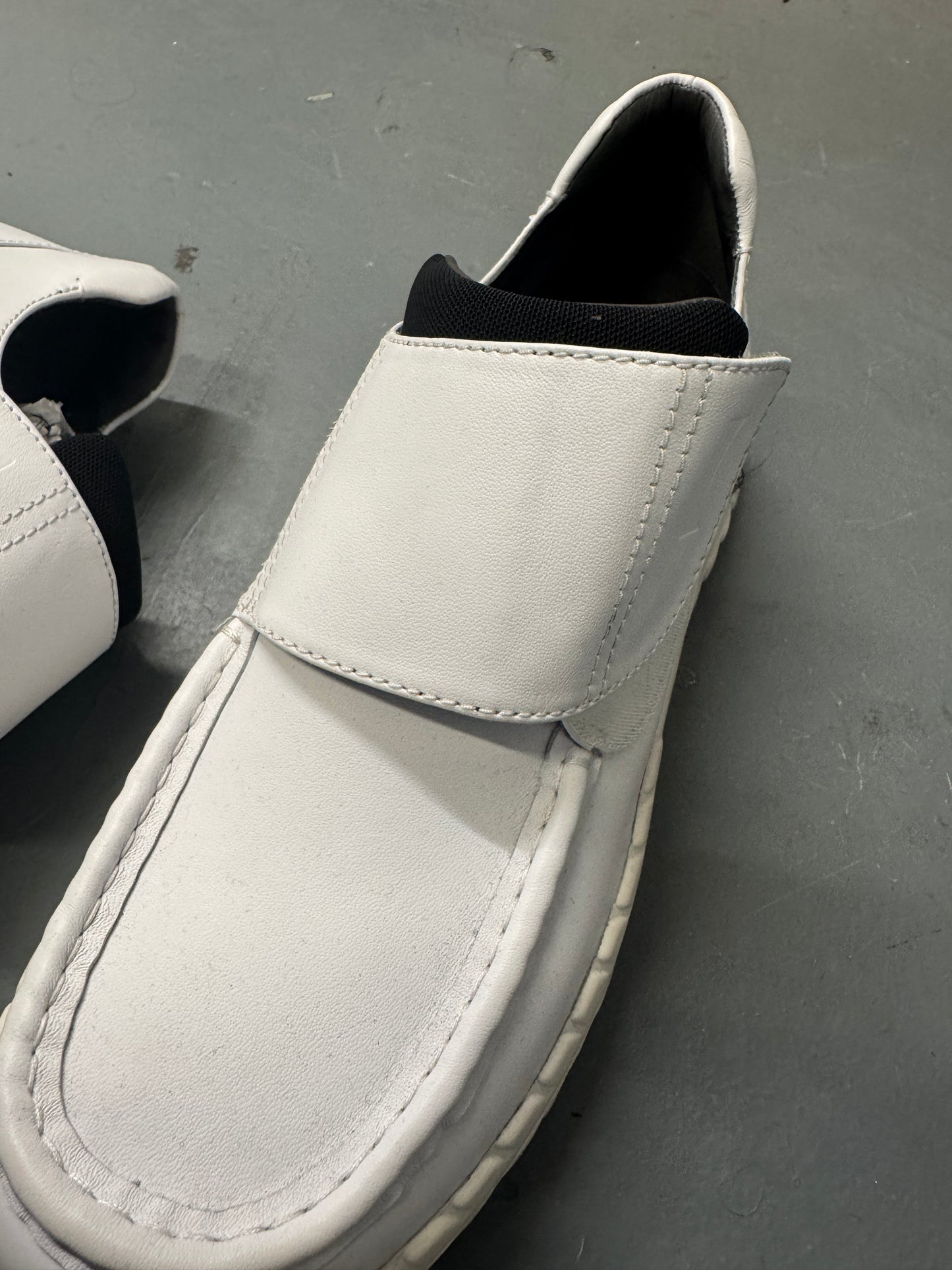 Kiko Kostadinov x Camper Sample White Strap Loafer