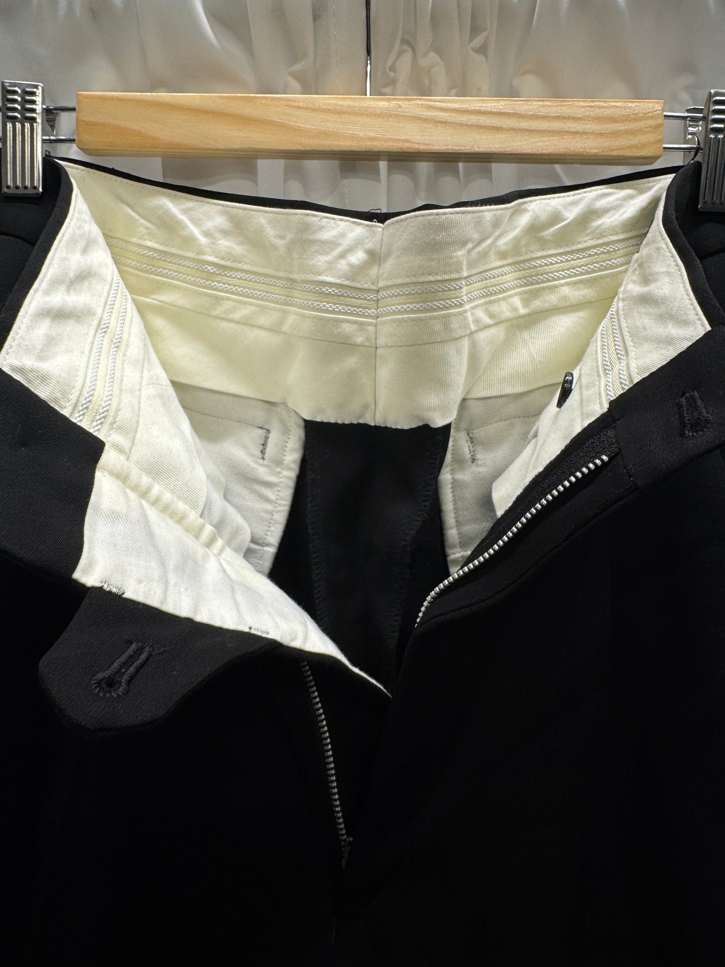 comme des garçons homme plus super wide suit trouser