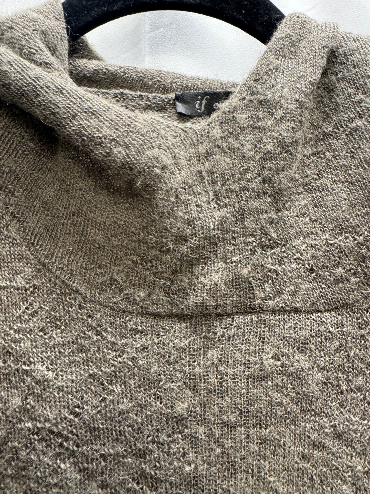 Yohan Serfaty if only was true knit point hoodie