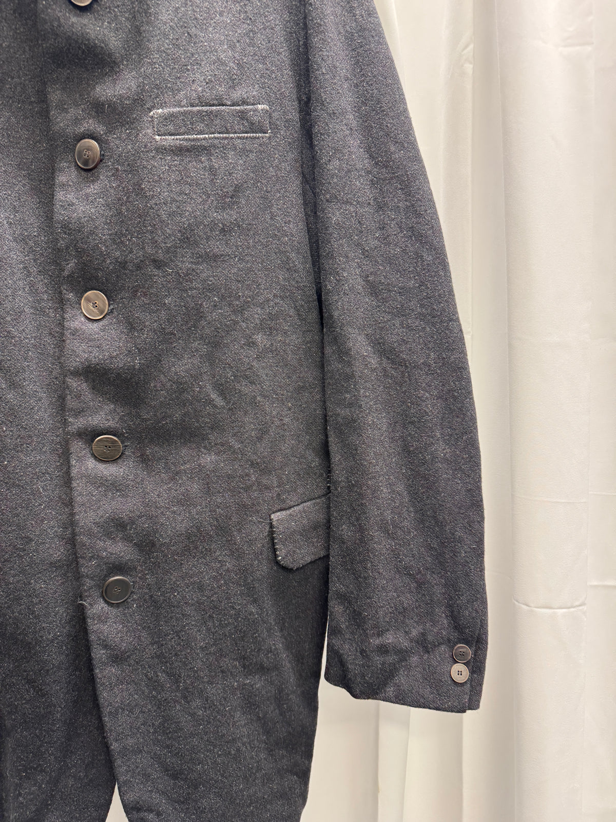 Nicolò Ceschi Berrini Metallic-Blend Scar Stitch Jacket — c. 2005–2008