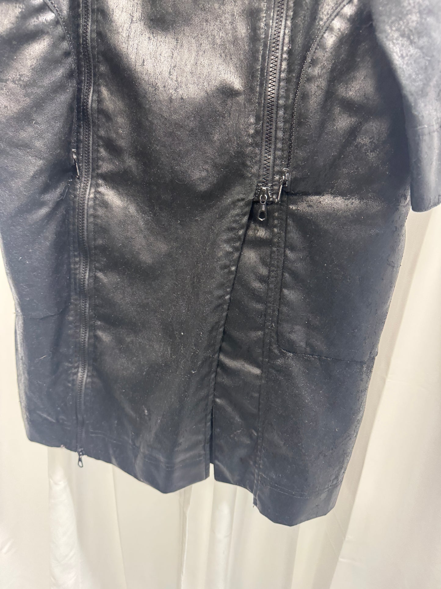 Walter Van Beirendonck W&LT AW99 Faux Leather Warrior Coat