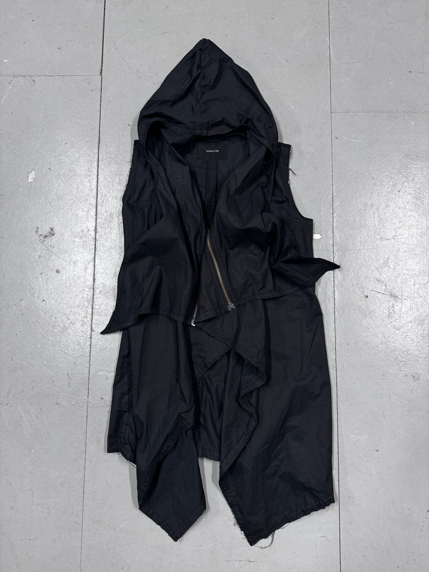 Yasuyuki Ishii Hooded Drape Vest