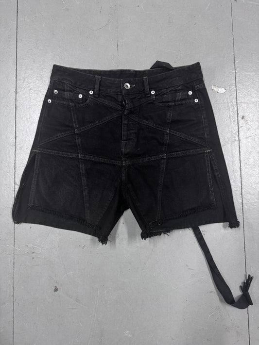 Rick Owens Pent Layering Shorts