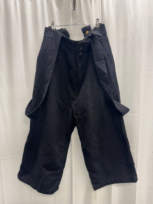 Archivio J.M Ribot Wool Suspender Trousers