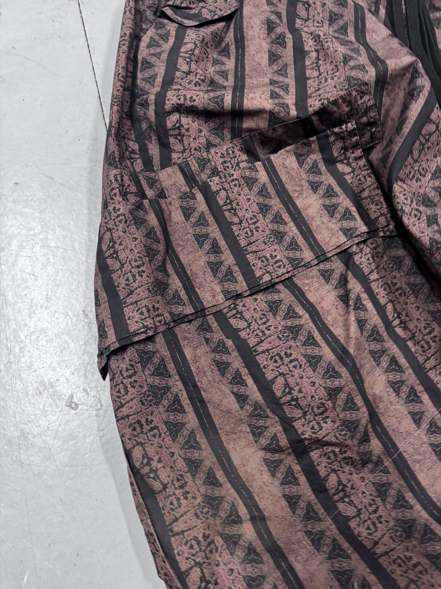 Julius AW20 Patterned Cargo Trouser
