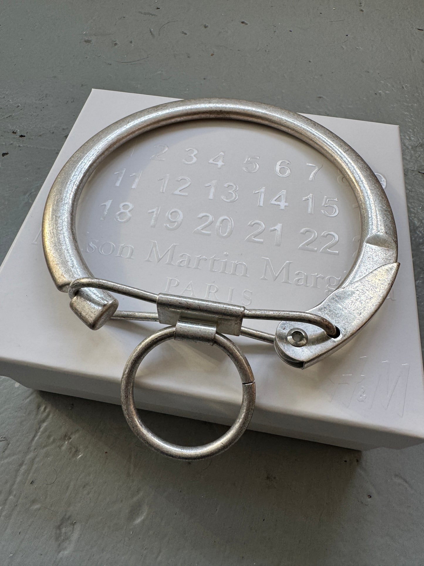 Maison Martin Margiela Oversized Keyring Cuff Necklace