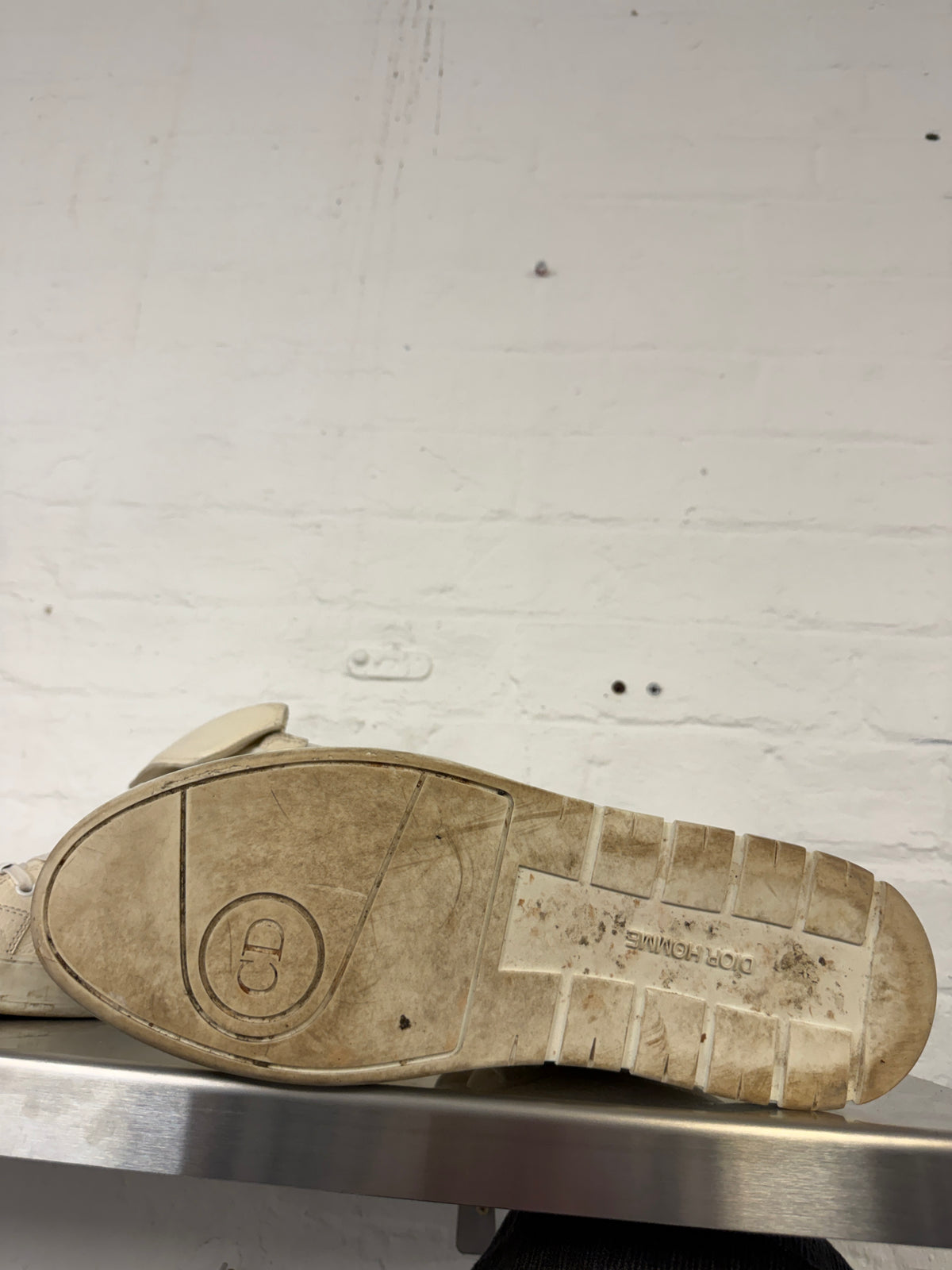 Dior Homme SS09 High-Top Leather Sneakers (44)