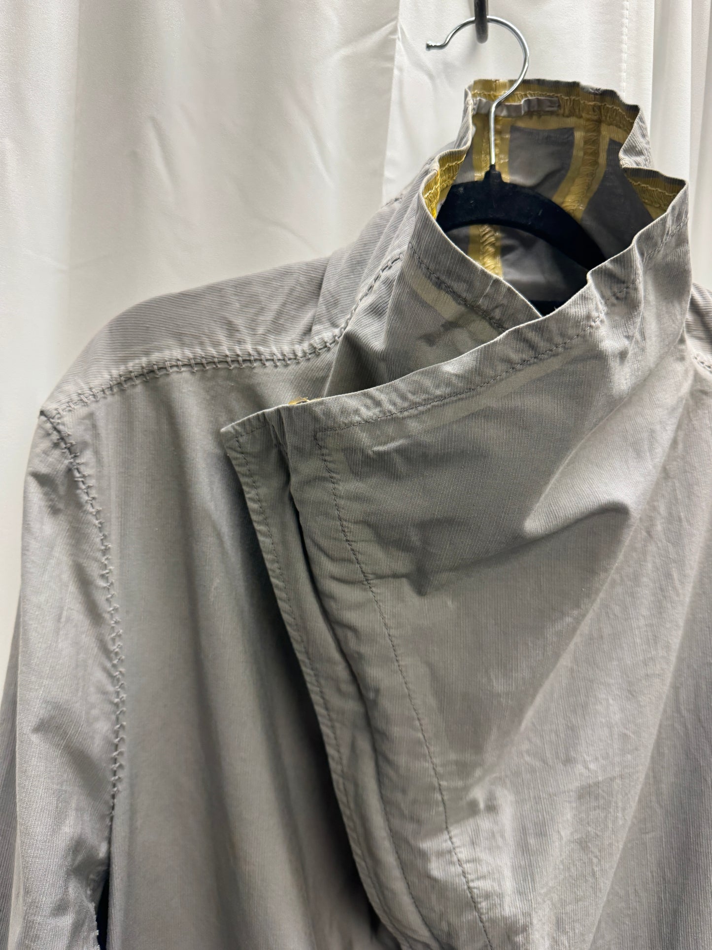 Carol Christian Poell Prosthetic Cross Neck Buttoned Parka