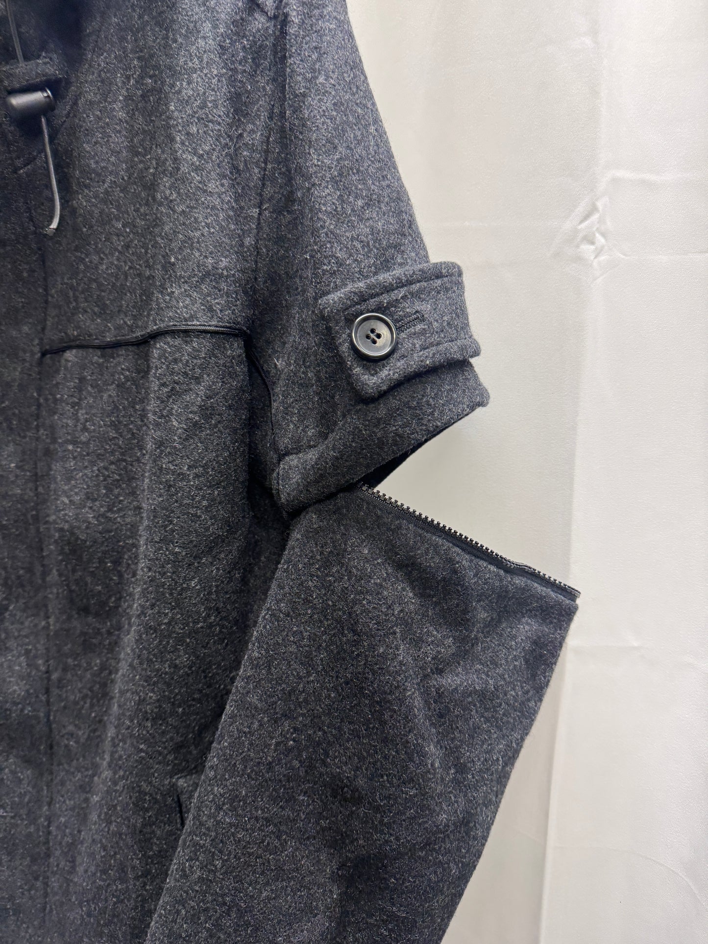 Ryuichiro Shimazaki Zipper Sleeved Parka