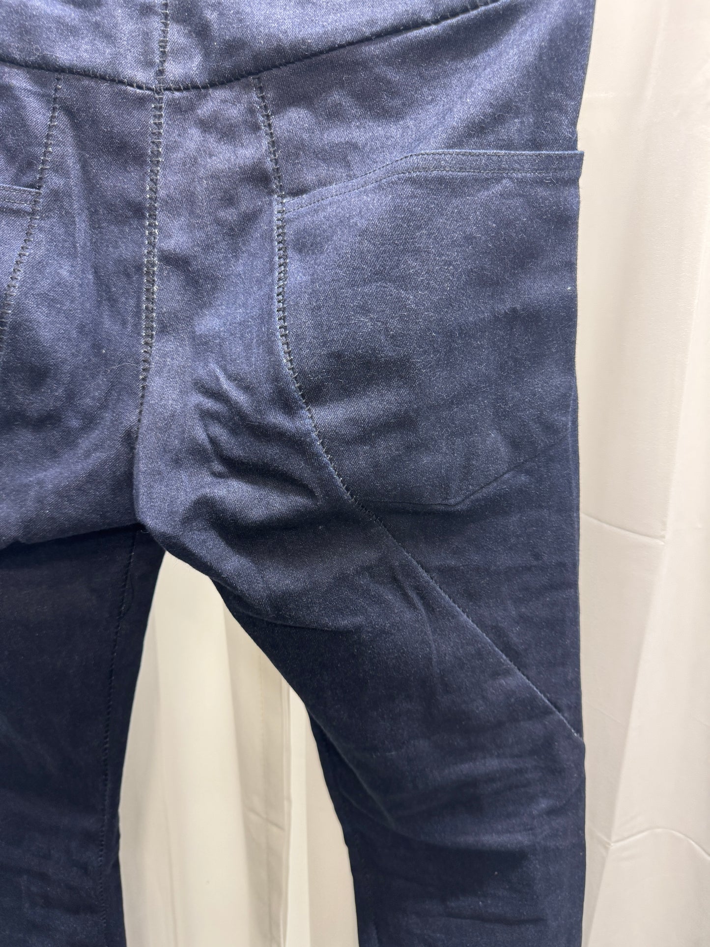Zam Barrett Spiral Chainseam Indigo Jeans
