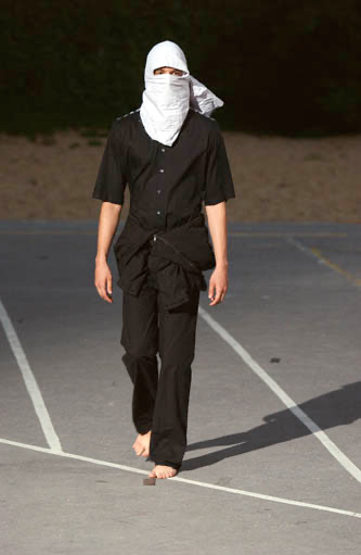 Raf Simons SS02 Woe Unto Those Runway Cut Trouser 50