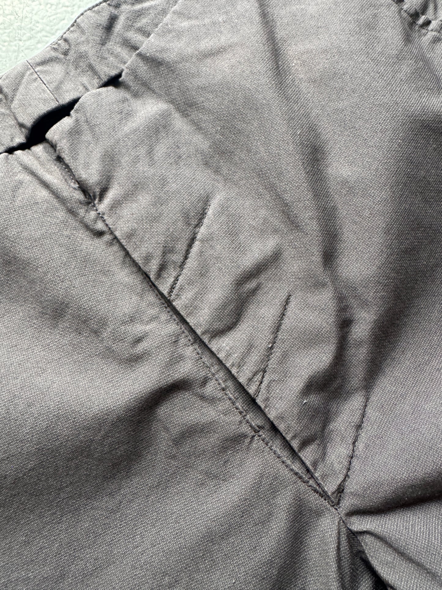 martin margiela no waistband canvas trouser