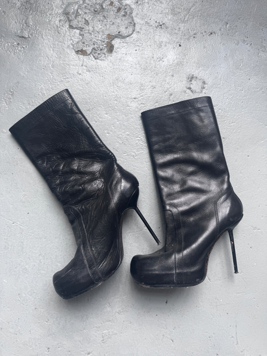 rick owens structured heel 41