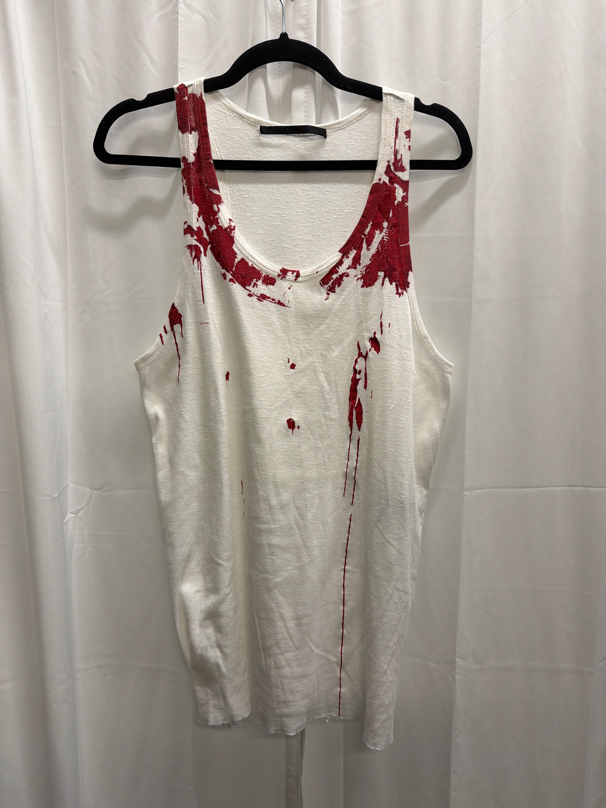 Haider Ackermann Blood Splatter Print Tank Top (L)