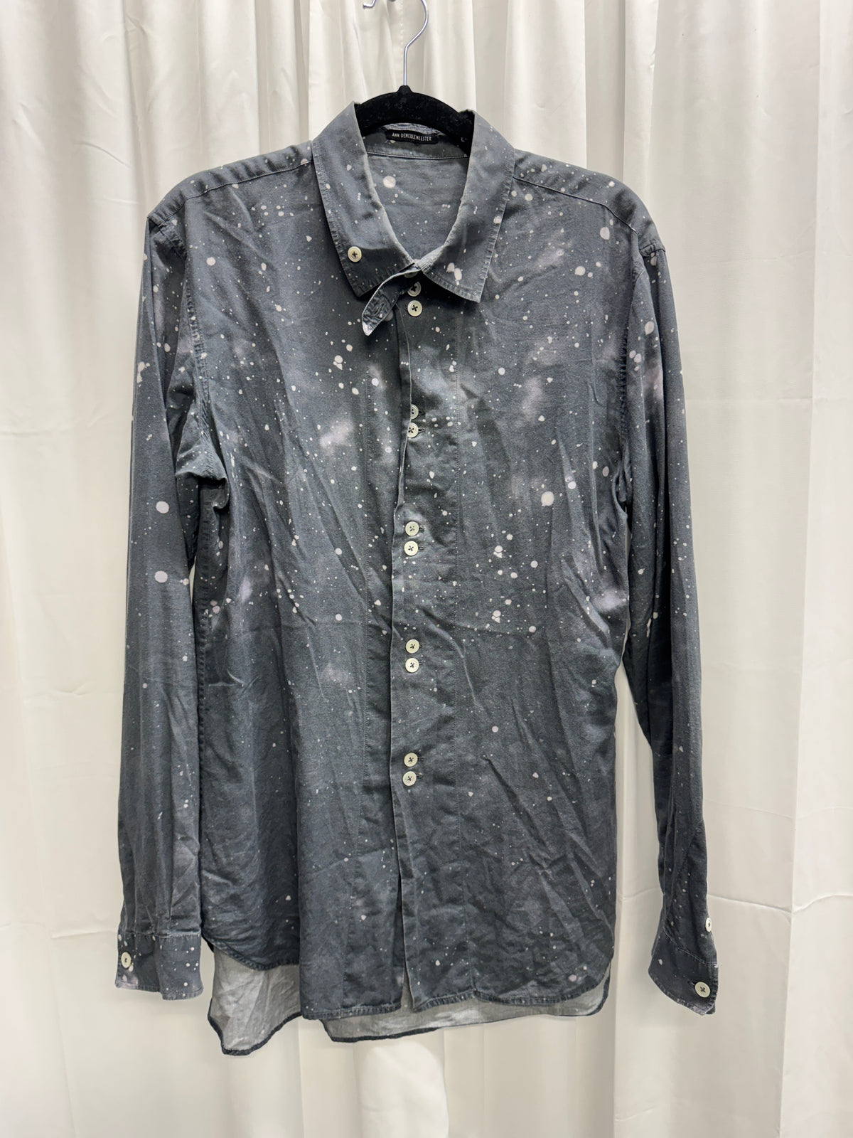 Ann Demeulemeester AW11 Snow Print Celestial Shirt