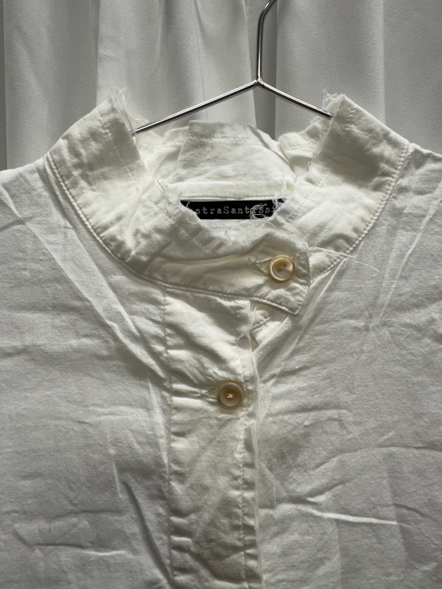 Nostra Santissima Raw Cotton Buttoned shirt