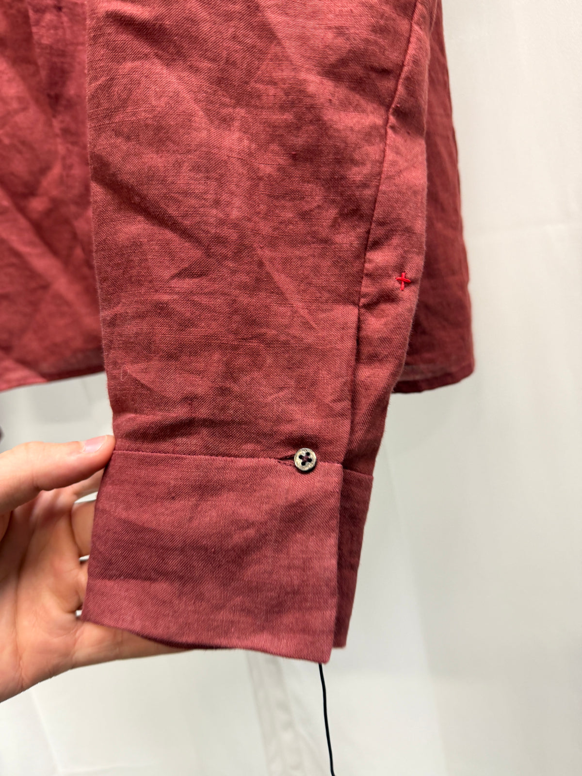 m.a+ one piece lightweight red shirt (L)