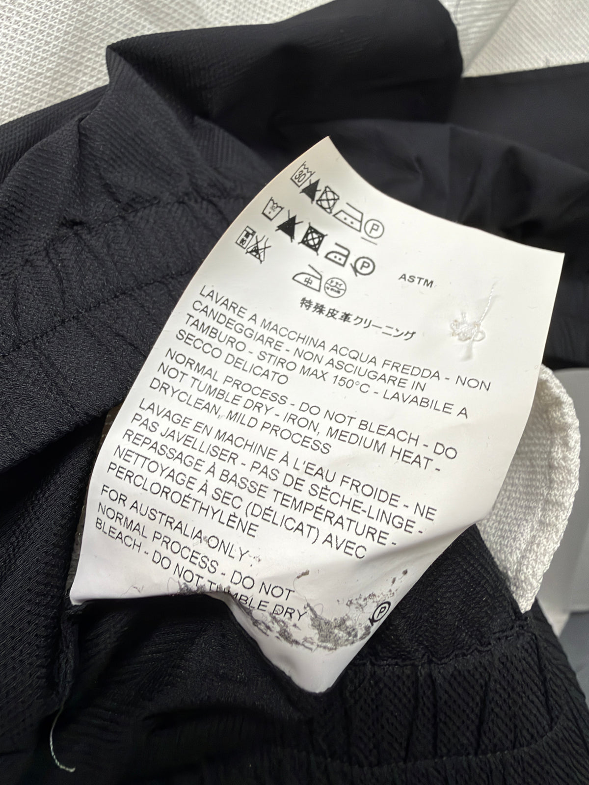 Jil Sander SS13–SS14 Cotton Mesh Shirt Jacket with Black Contrast Panels (S)