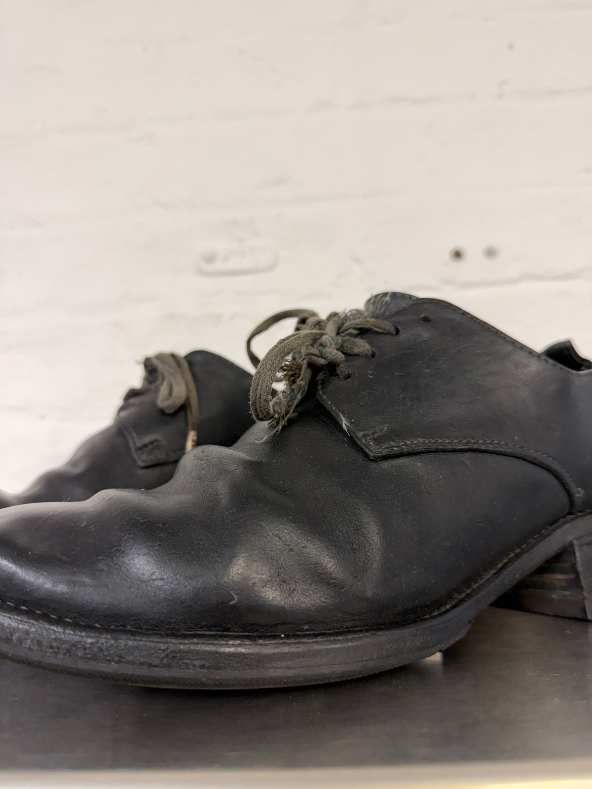 Carol Christian Poell 4 Hole Horse Leather Derby