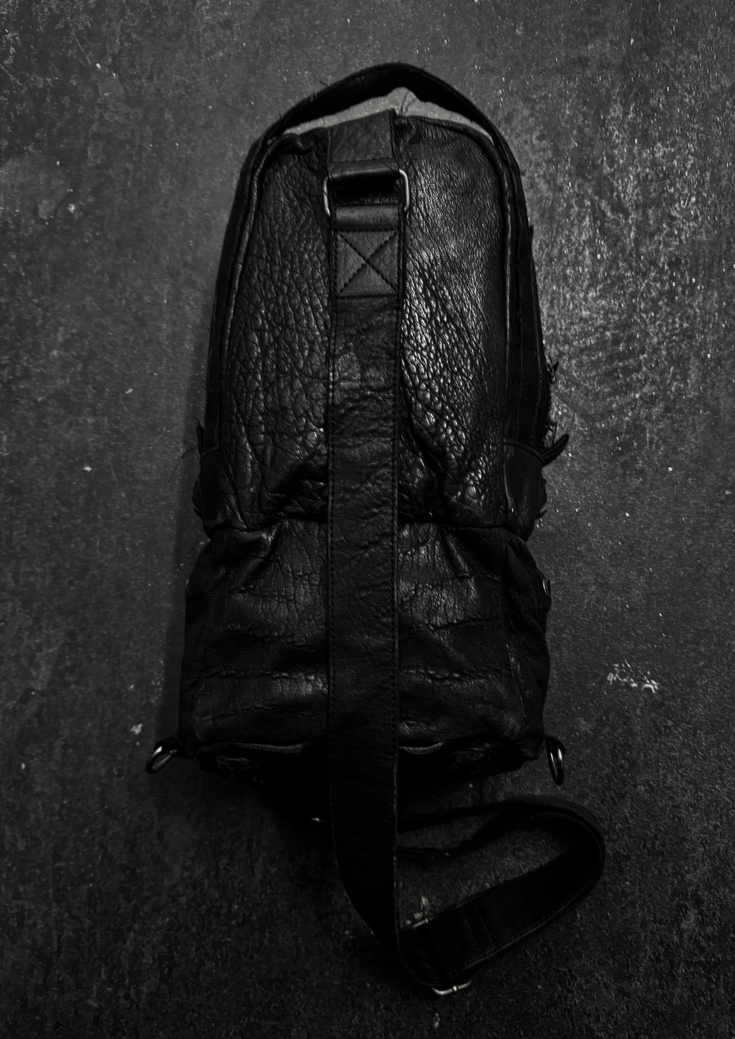 Buffalo Bobs Covered Stud Leather Bag