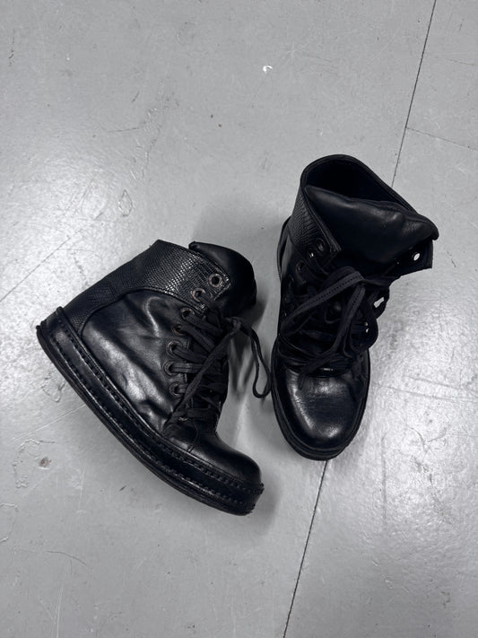 James Kearns 8 Hole Horse Leather Sneaker Boots