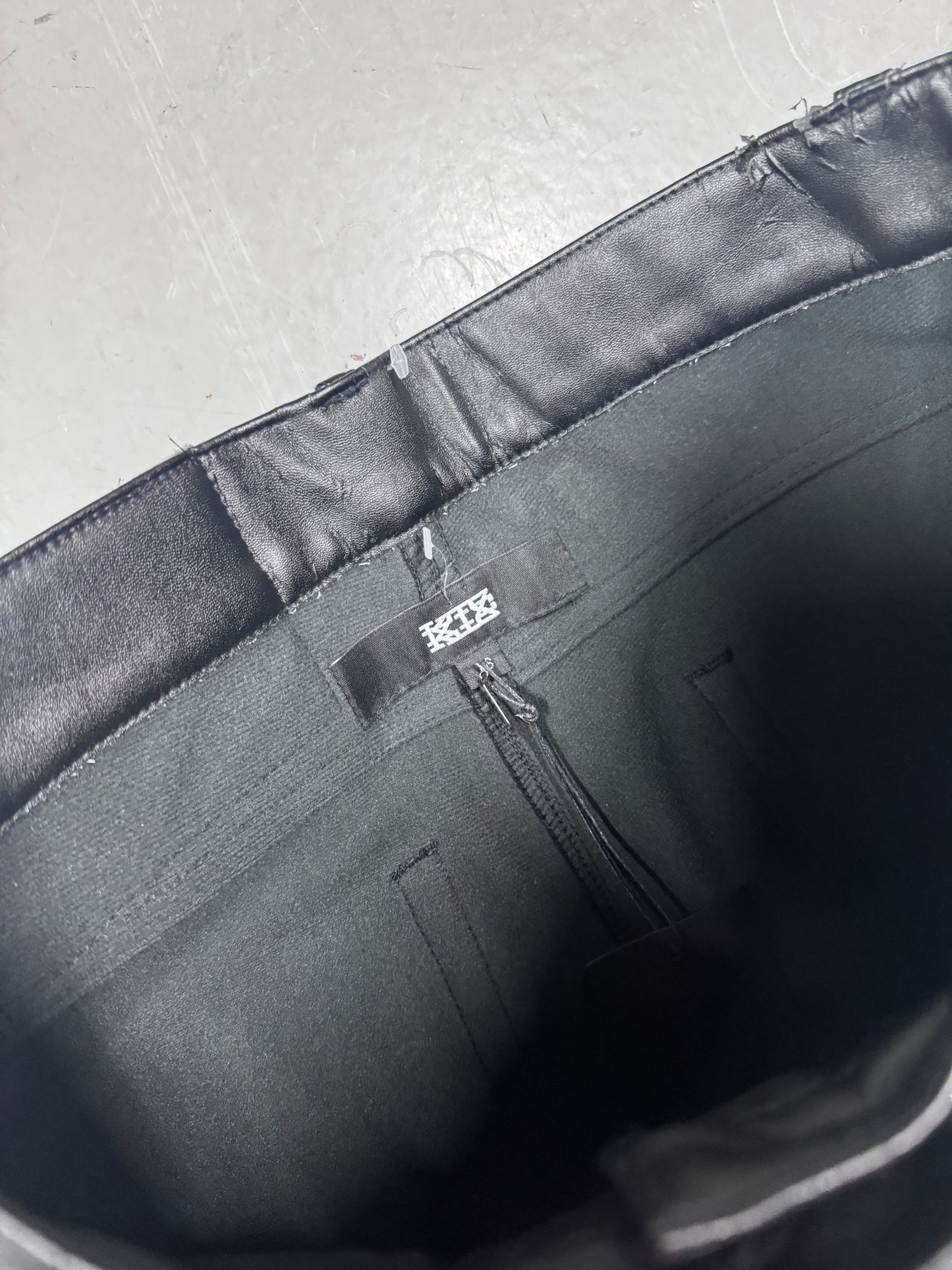 KTZ Heraldry Imitation Leather Trouser